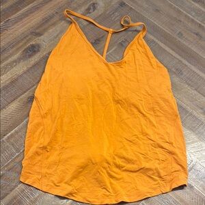 Lululemon tie back Orange Women's Top